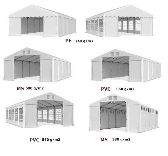 5x10x2m Hala namiotowa magazyn Namiot handlowy wysyłka Gratis 560 S