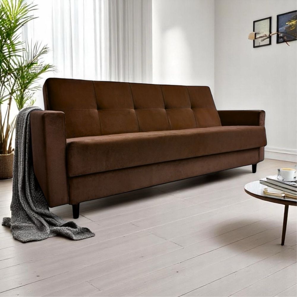 Wersalka funkcja spania kolory do wyboru sprężyny pojemnik łóżko sofa