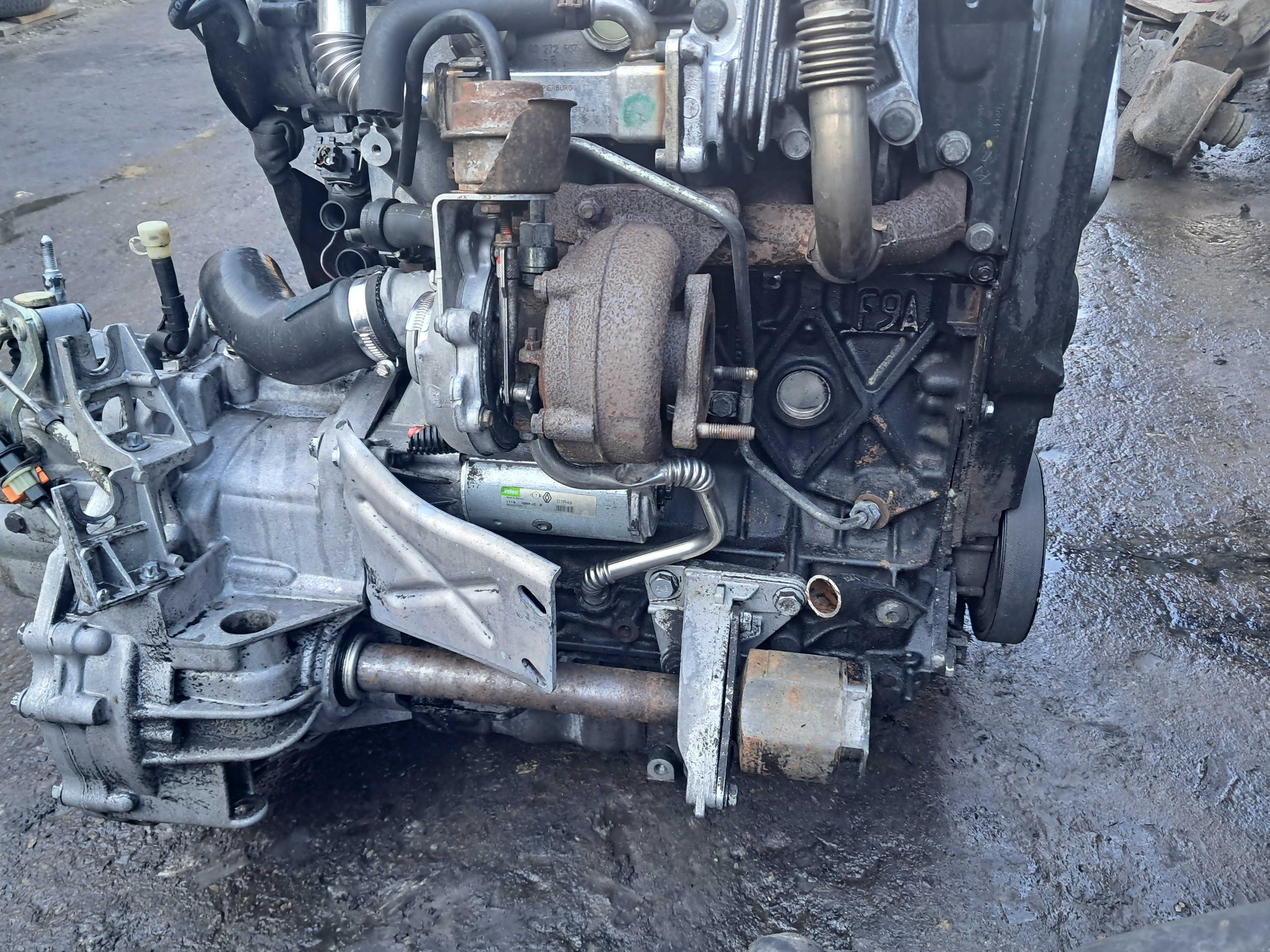 Мотор Двигун Renault 1.9DCI F9A Сценик Scenic F9K F9Q Трафик Виваро