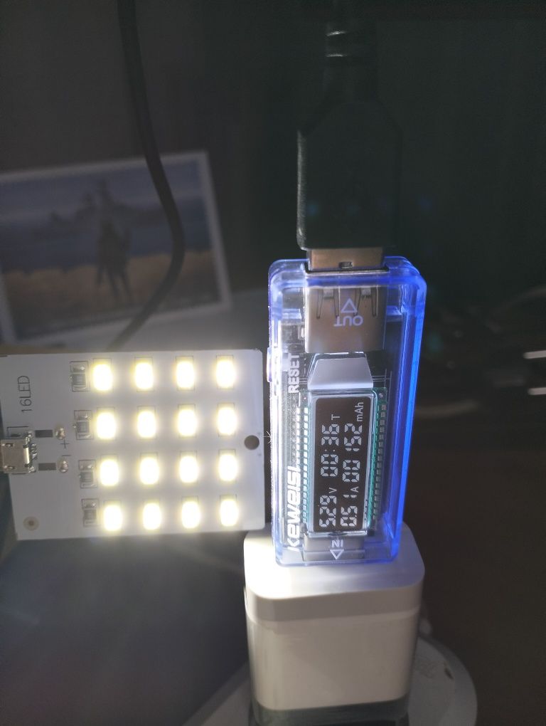 Светодиодный светильник , модуль  плата  5 вольт