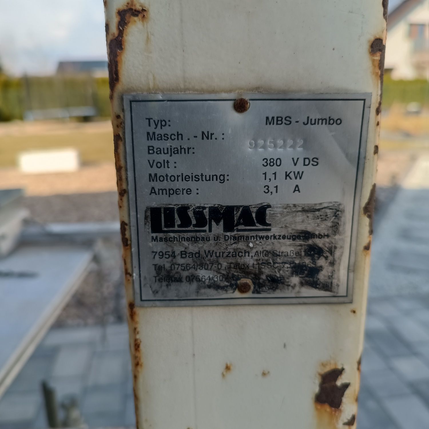 Przecinarka piła taśmowa Lissmac MBS Jumbo Polecam