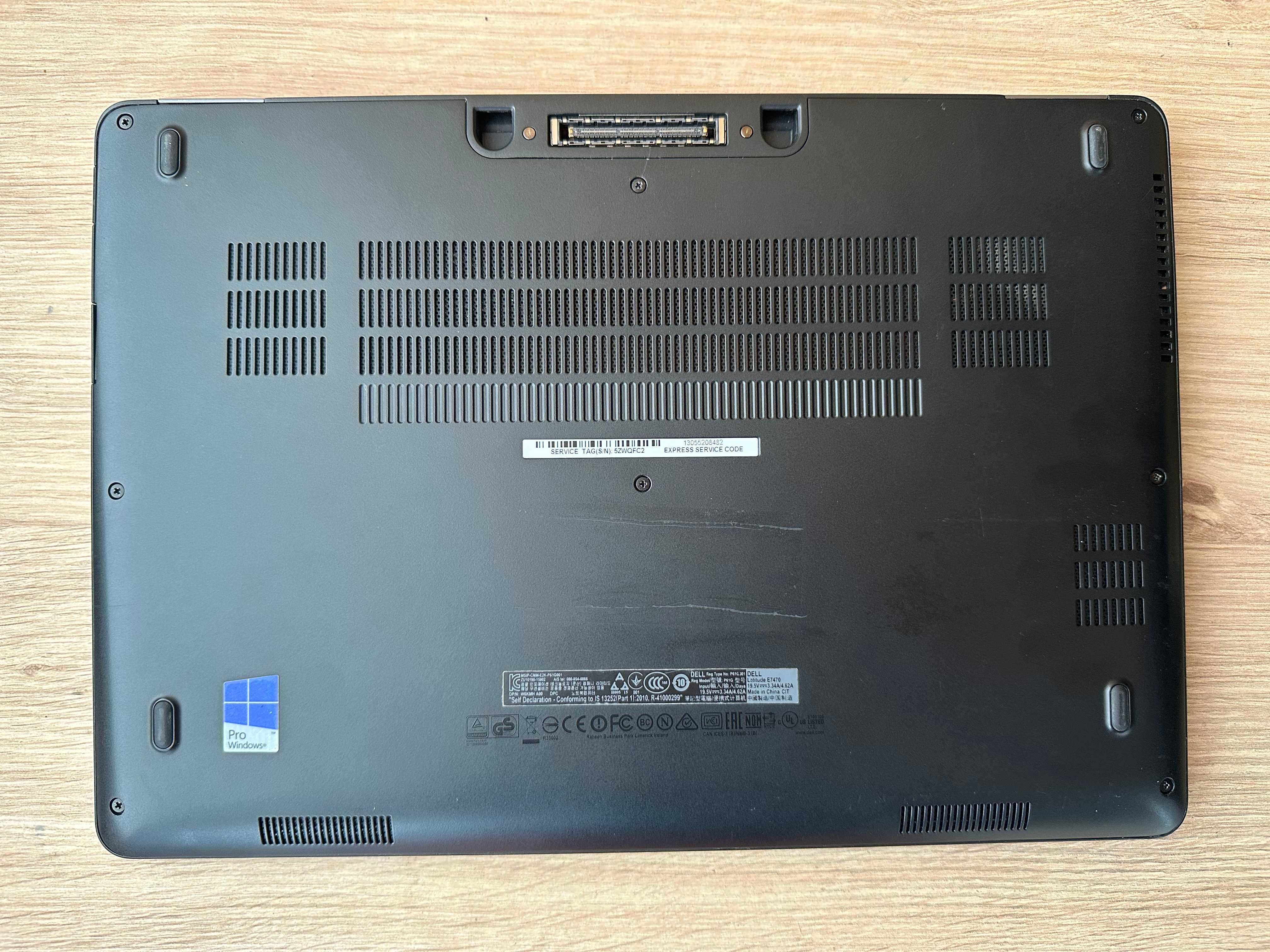 Ноутбук Dell Latitude 7470 i7 6600U DDR4 8Gb SSD 256Gb win 10