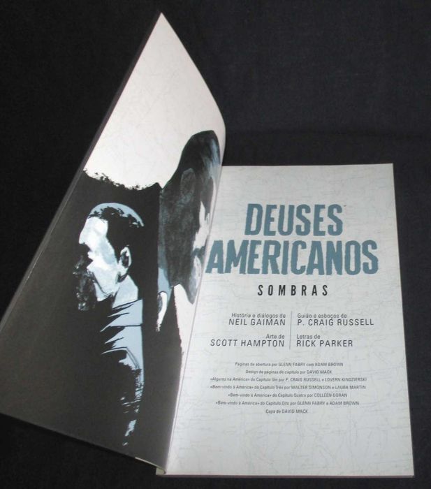 Livro BD Deuses Americanos Sombras