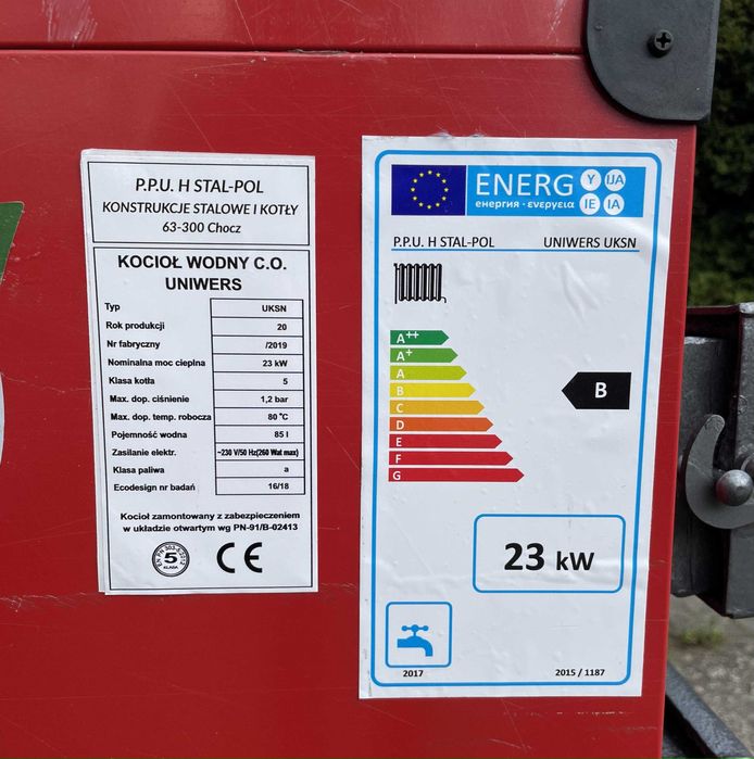PIEC 23KW na DREWNO WEGIEL do 180m2 piec kotły piece GRATIS!