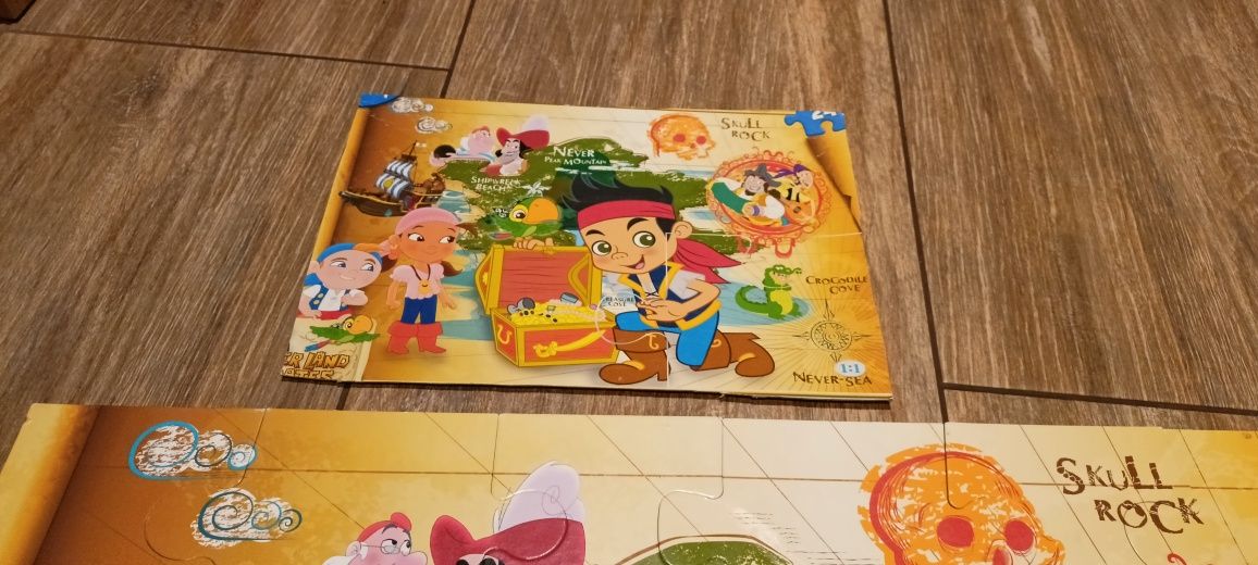 Maxi puzzle Jack i piraci z Nibylandii