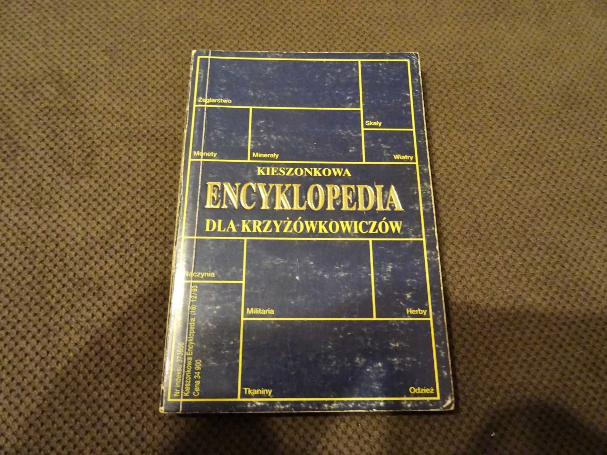 Kieszonkowa encyklopedia dla krzyżówkowiczów - 8szt