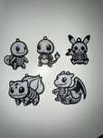 Porta-chaves 3D Pokemon