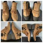 Botins com atacadores