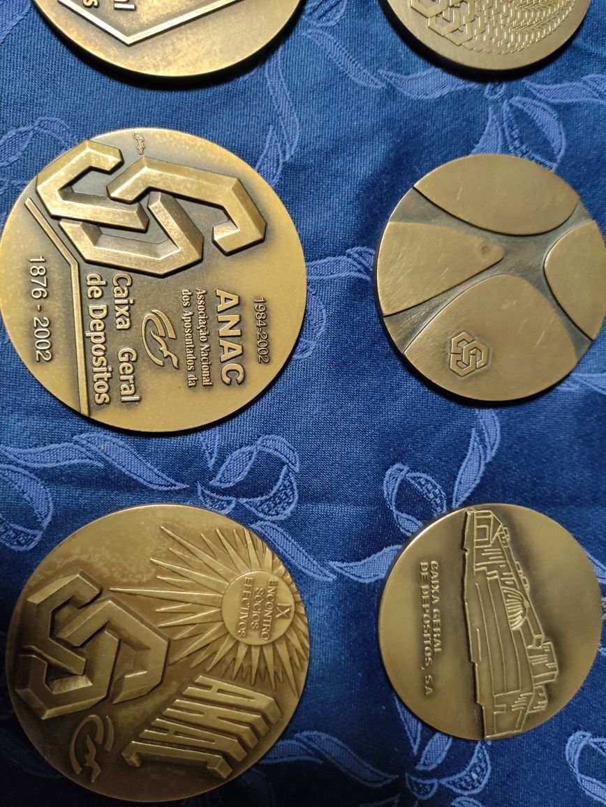 Medalhas Caixa Geral de Depositos