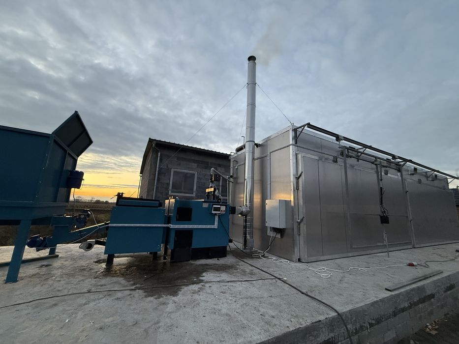 Suszarnia do drewna palet ippc