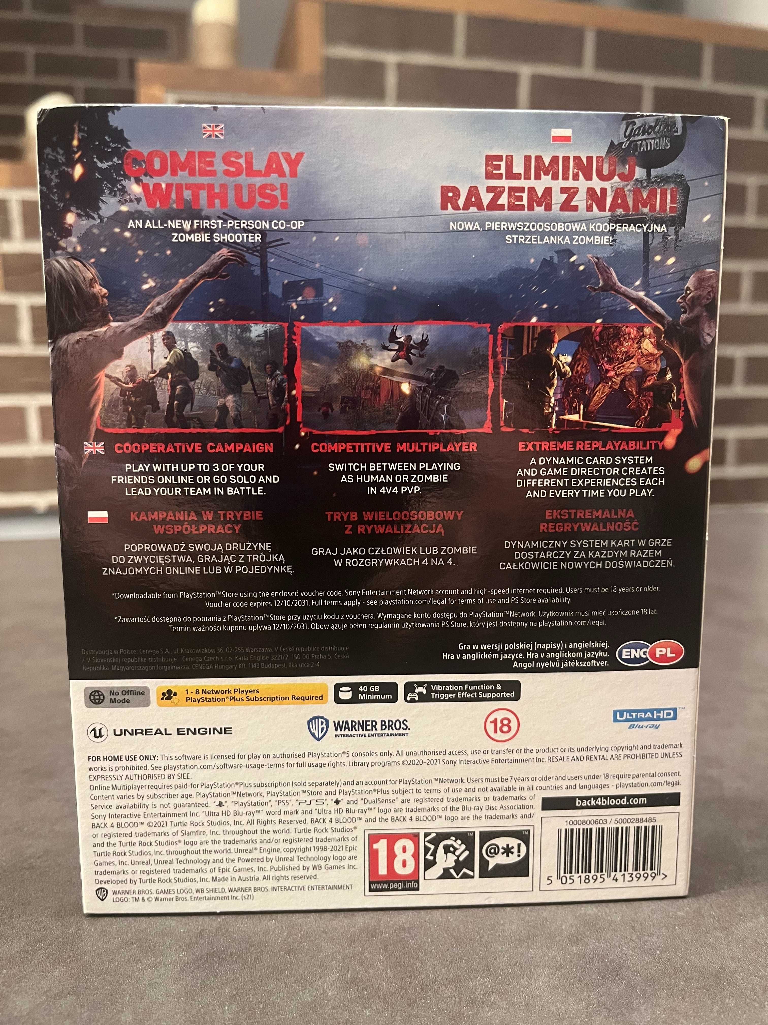 Back 4 Blood Steelbook Special Edition PS5