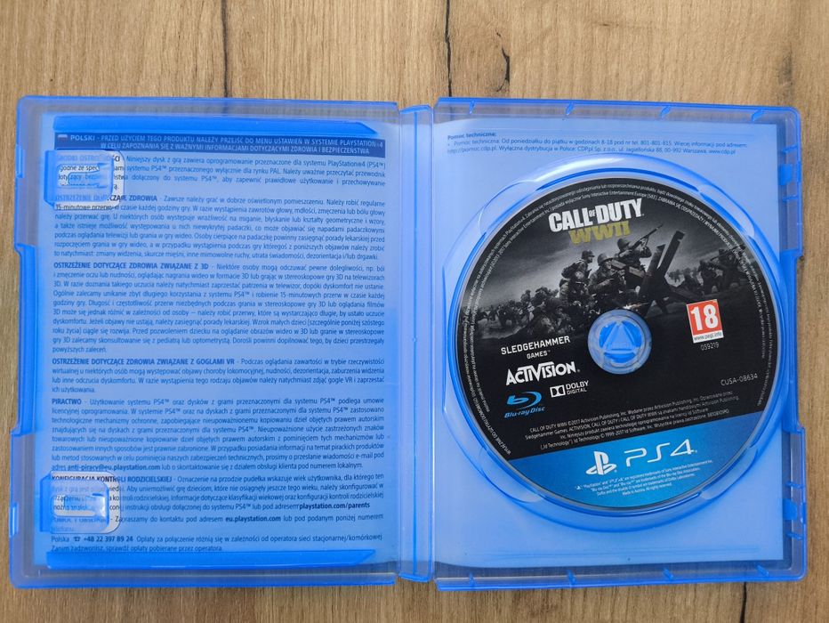 Call of Duty: WWII wersja PL PS4 Ps5