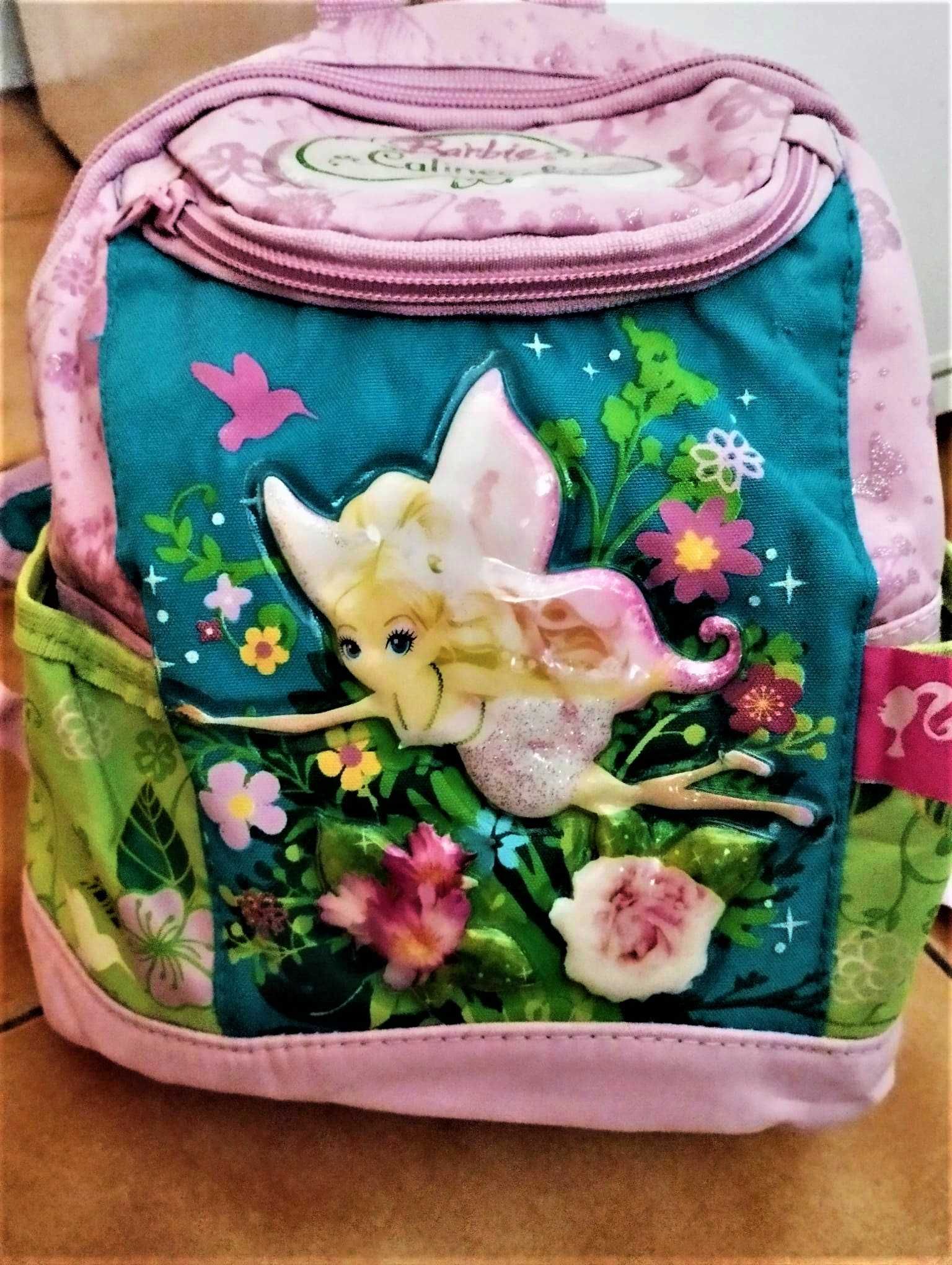 Plecak Disney Barbie Calineczka + worek na buty