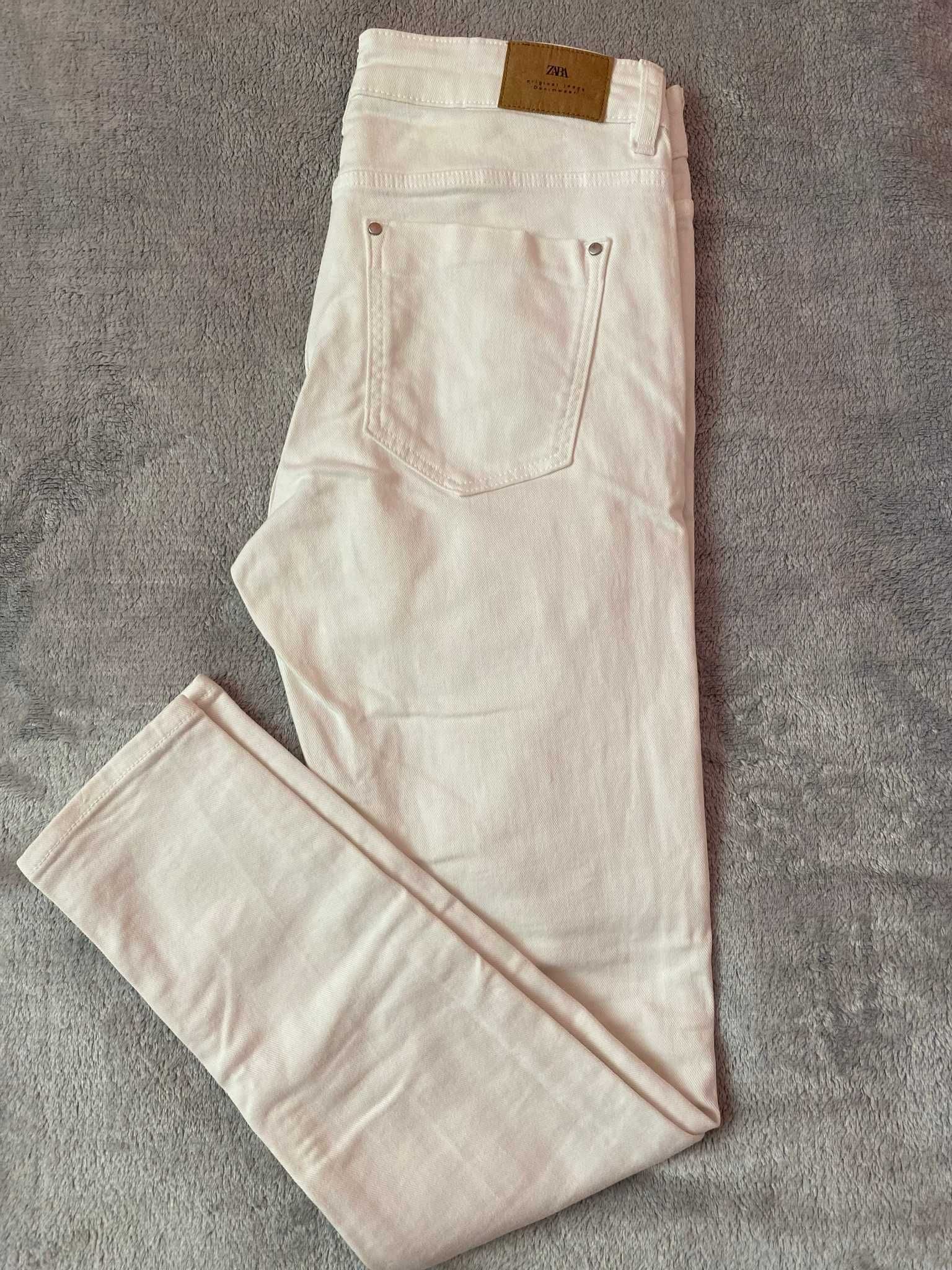 Білі джинси ZARA
