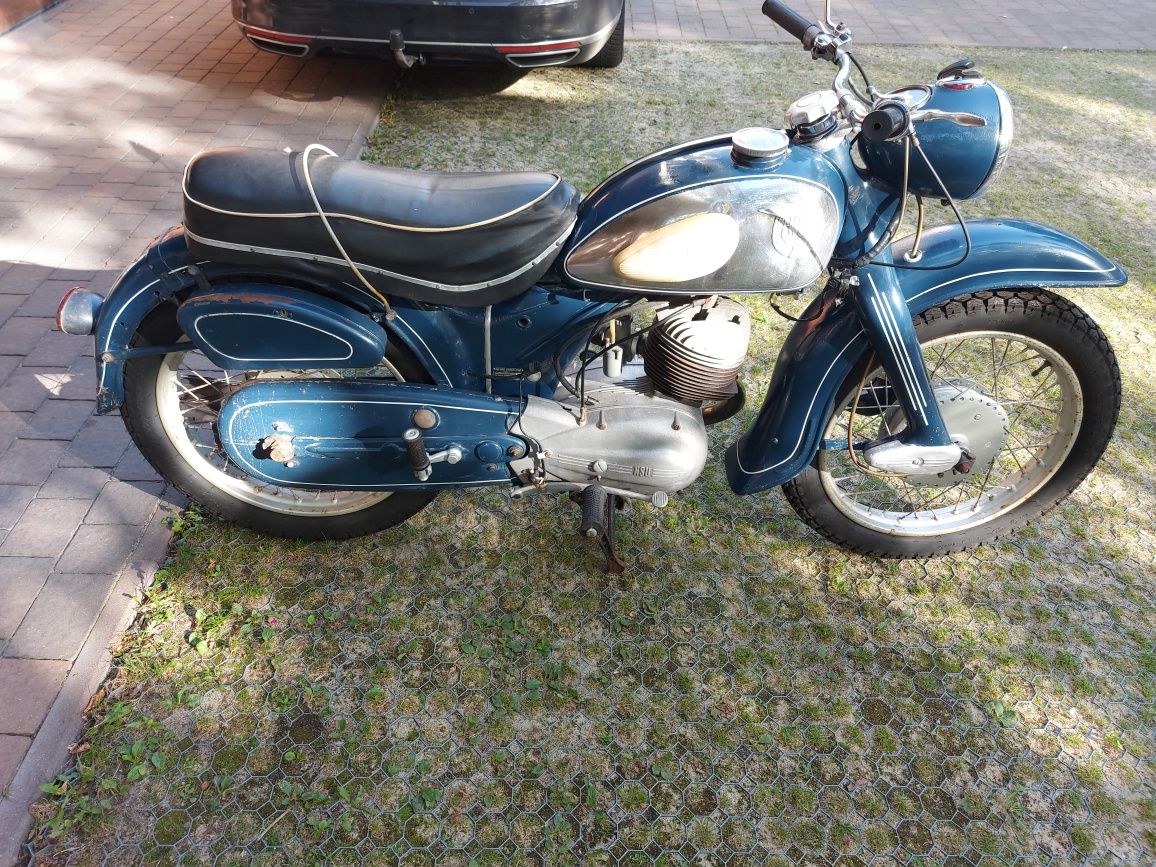 Nsu lux 200 rok 1955 zamiana