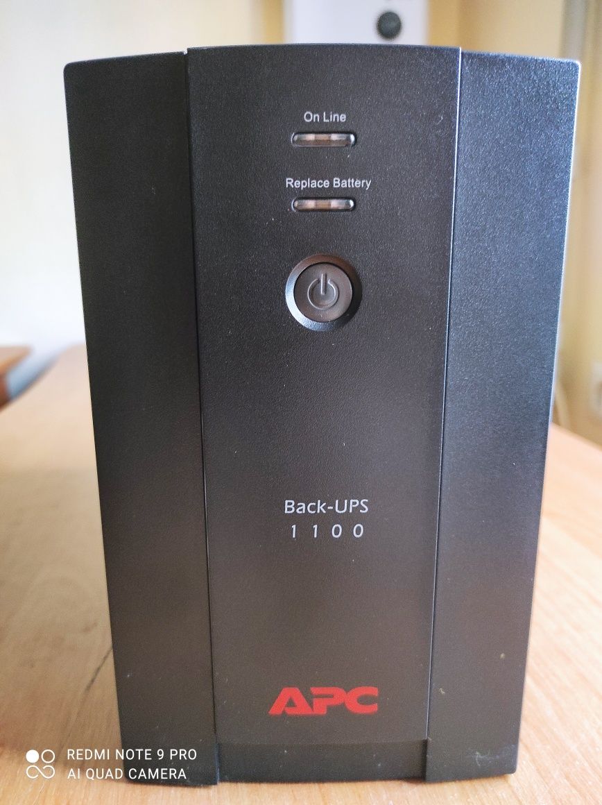 Джерело безперебійного живлення APC Back-UPS 1100va УПС