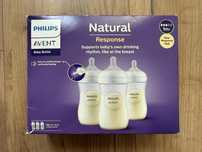 Butelka Avent Natural Response 3szt. 260ml NOWE plastikowe
