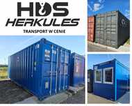 Kontener morski, magazynowy 20DC One Way r. 2025 + transport hds