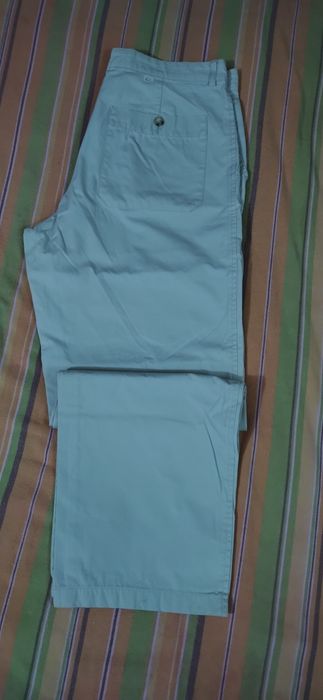 Calças algodão para homem.