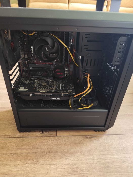 Komputer stacjonarny Ryzen 5 16GB RX580 SSD+HDD Windows 10