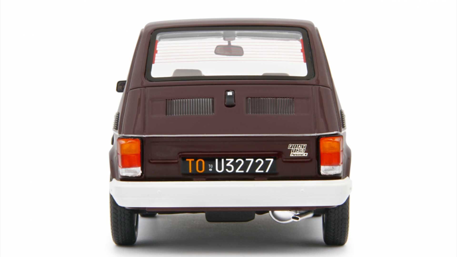 Model 1:18 Laudoracing-Model Fiat 126 Personal 4 Red 1980 LM167C