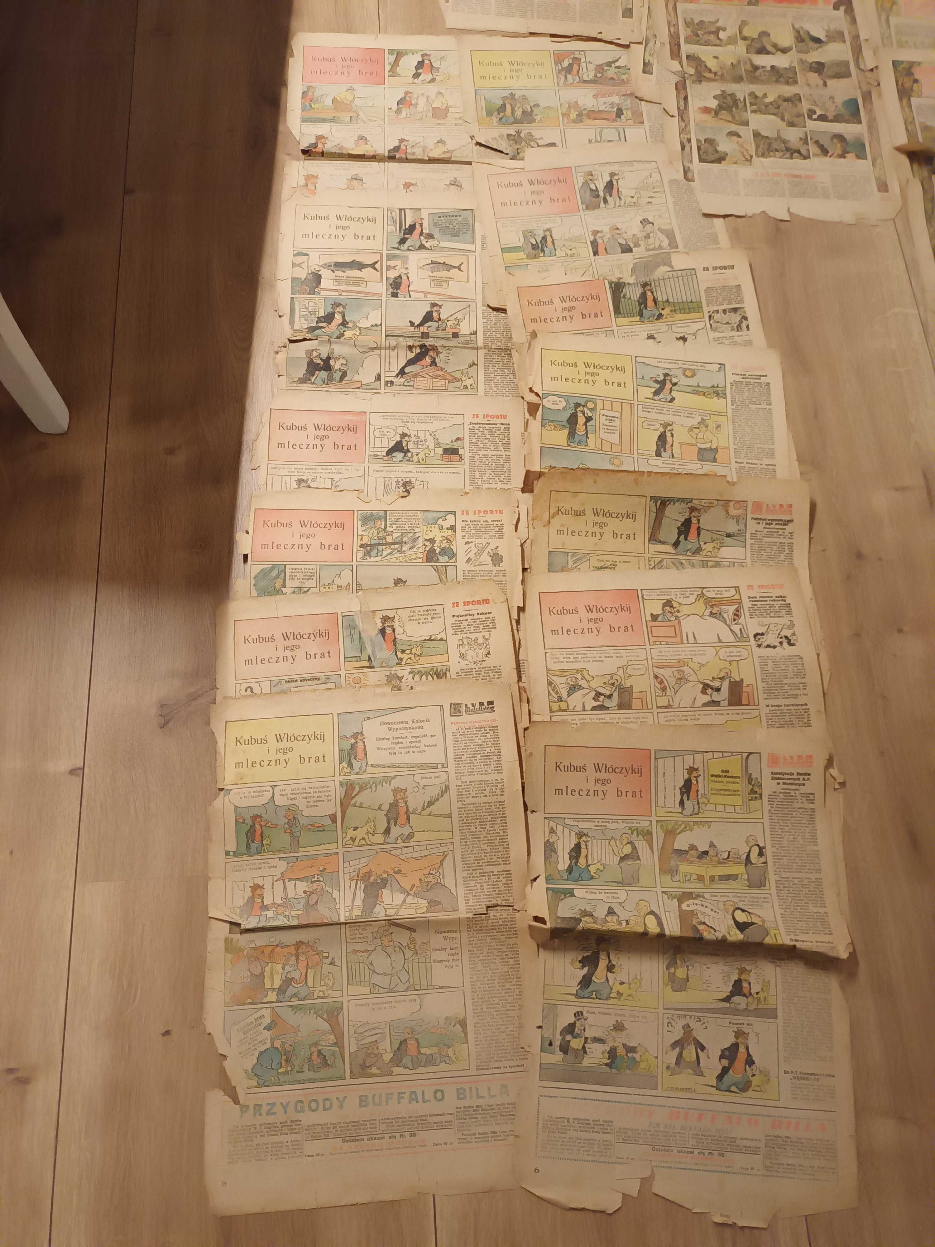 Sprzedam komiksy z gazet z 1937r