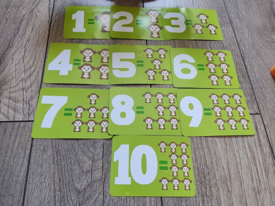 Дитяча навчальна гра математичні ваги утримай баланс Мавпа