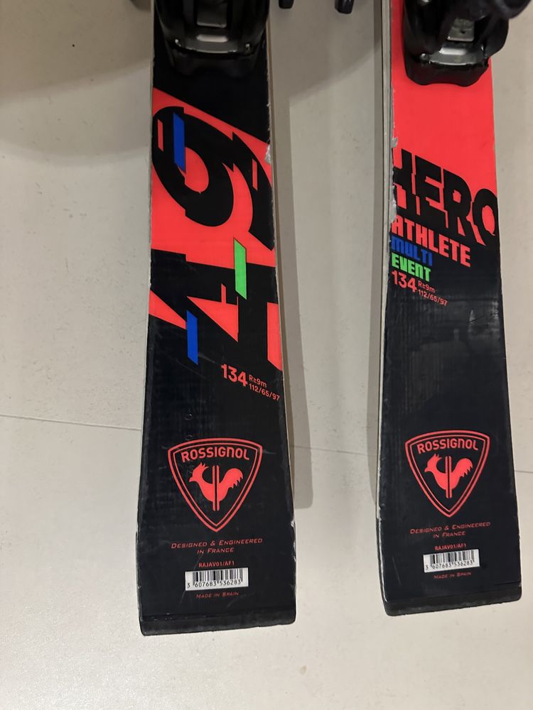 Narty Rossignol Hero racing slalom 134