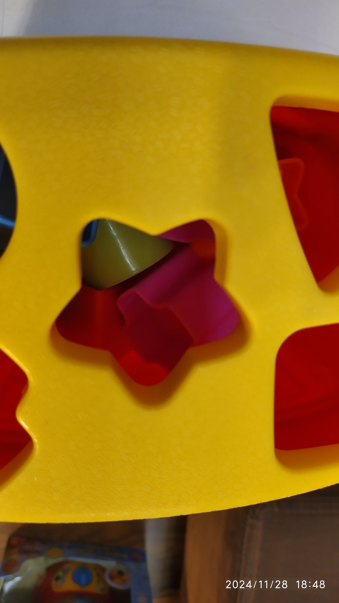 Sorter wiaderko Fisher Price w oryginalnym pudełku
