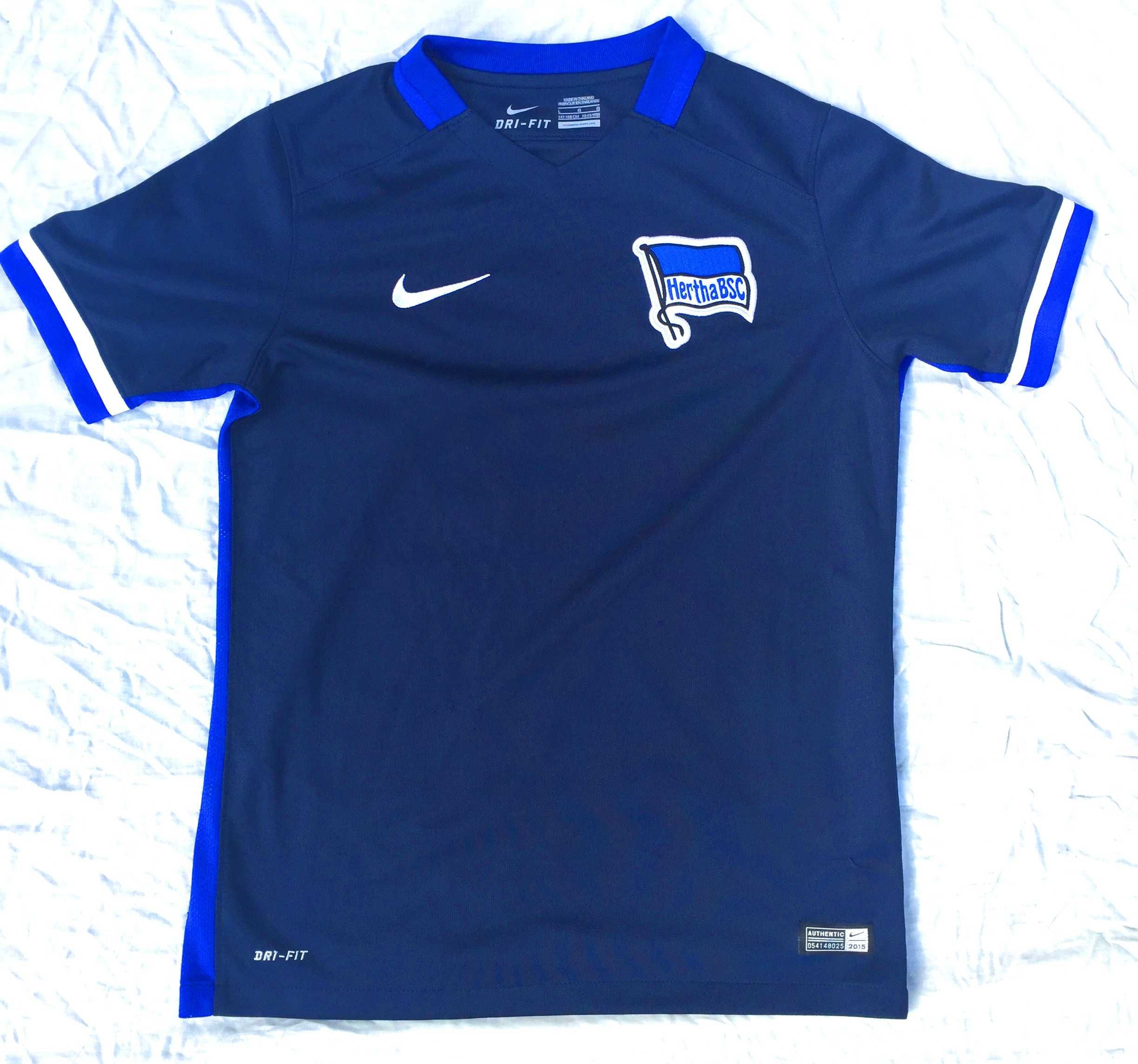 Hertha BSC Berlin Bundesliga Piątek Koszulka Piłkarska Dziecięca NIKE