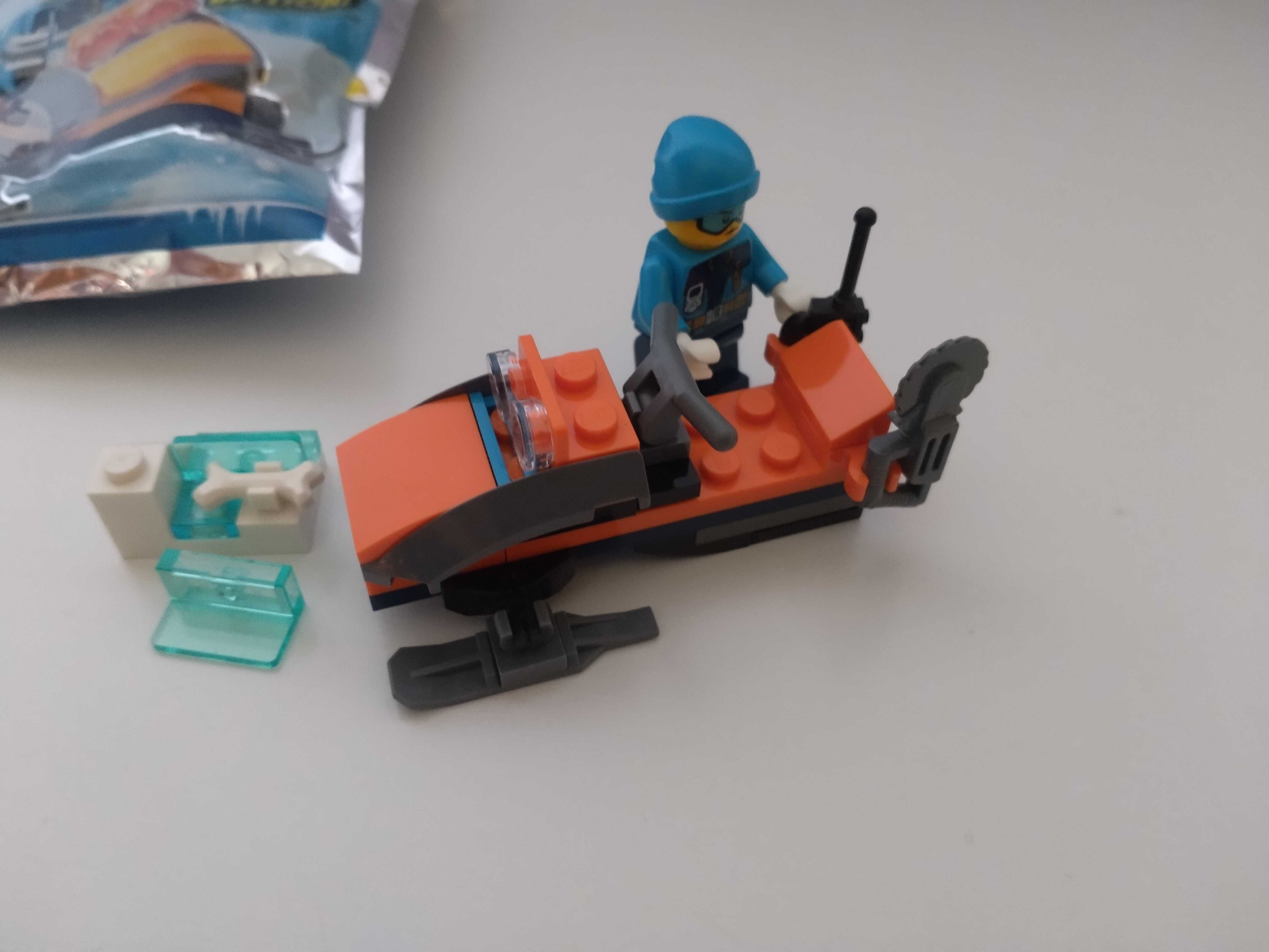 Klocki LEGO city skuter śnieżny saszetka edycja limitowana