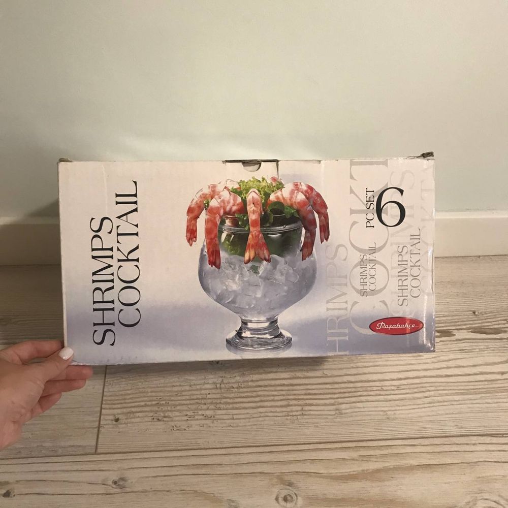 shrimps cocktail set 6p