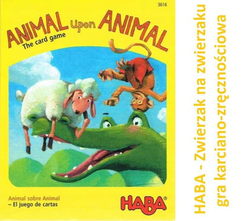 HABA 3616 - Zwierzak na zwierzaku - gra karciana