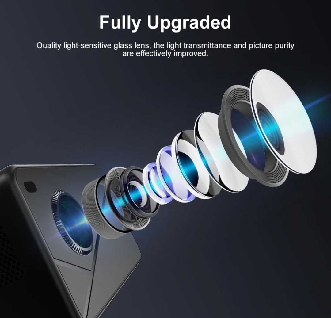 Projetor led 7000 lumens Android / Focus digital / 1080P / 4k