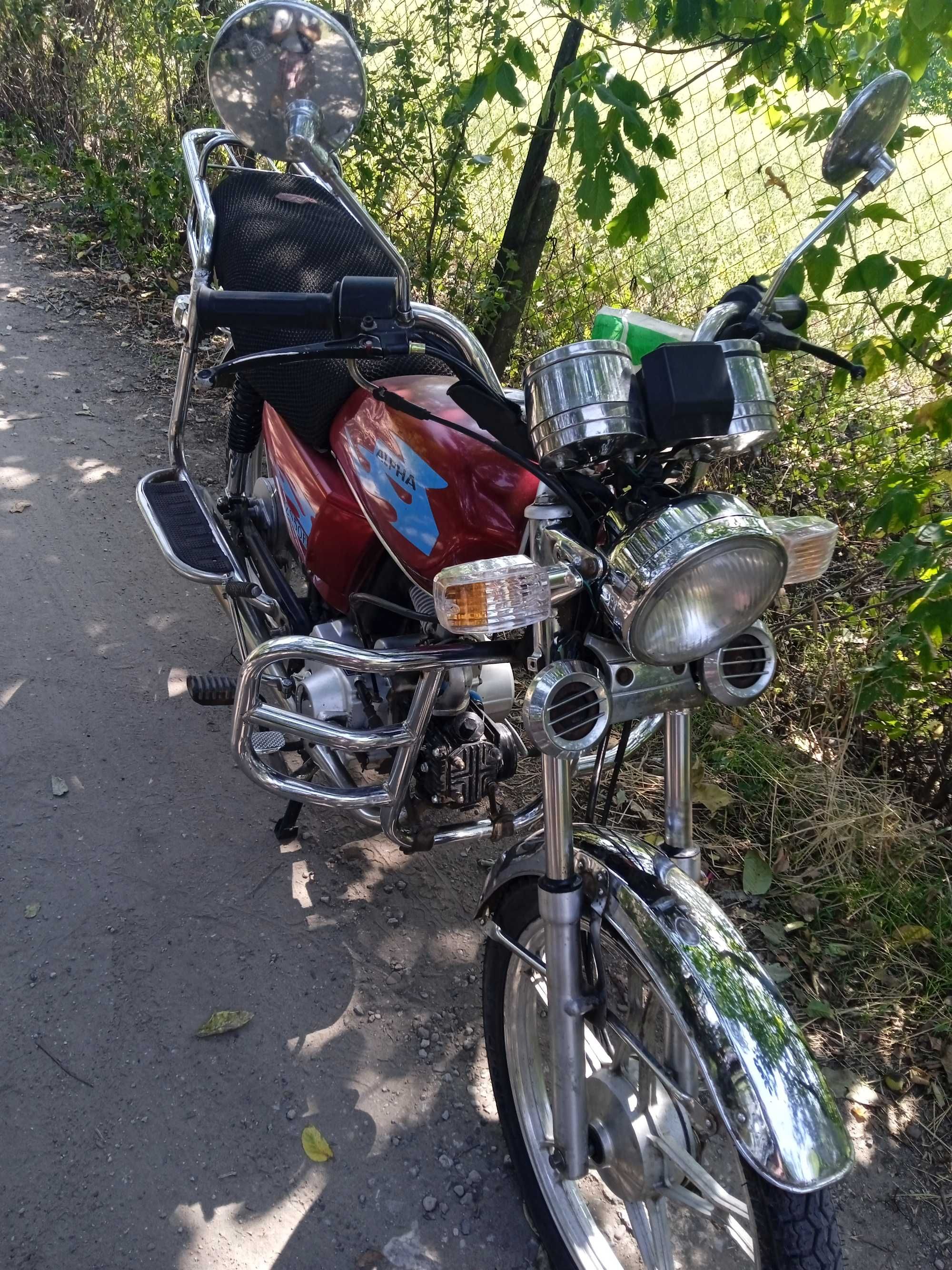 Продам мопед альфа 125 кб в ідеальному  стані з документами