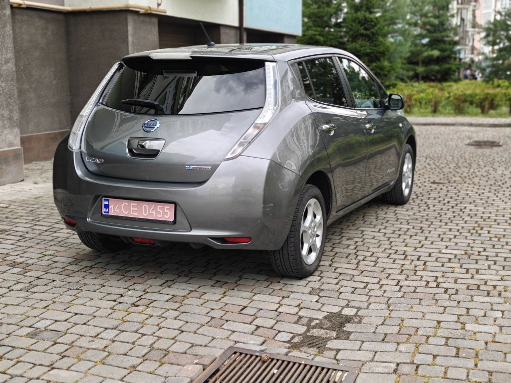 Nissan leaf 24kw soh 79%, максимальна