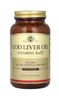 Solgar Cod liver oil Vatamins A & D