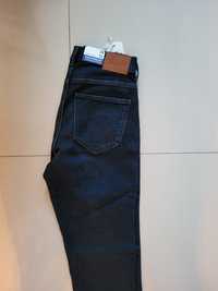 Spodnie jeans wrangler high skinny w 28 L 30