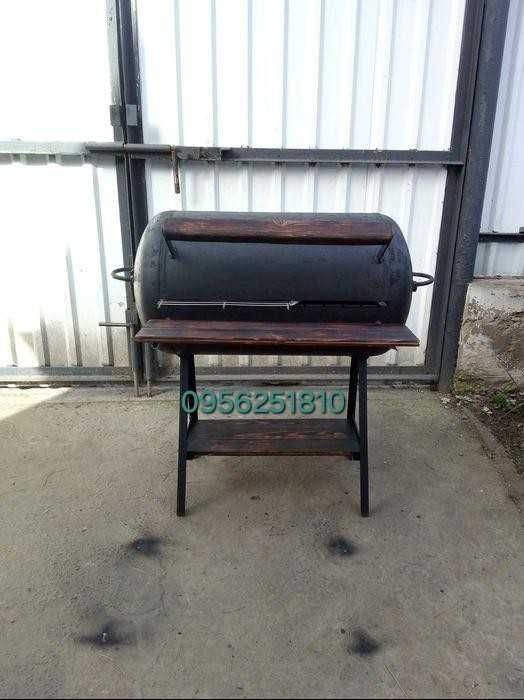 Хіт! Мангал,Барбекю,Гриль,коптильня, 4в1, зі столиками.