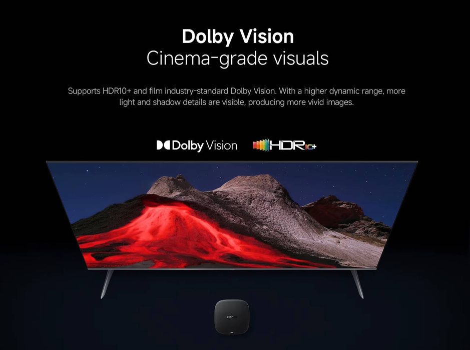 Медіаплеєр Xiaomi TV Box S 3rd Gen MDZ-32-AA, Google tv, тв приставка