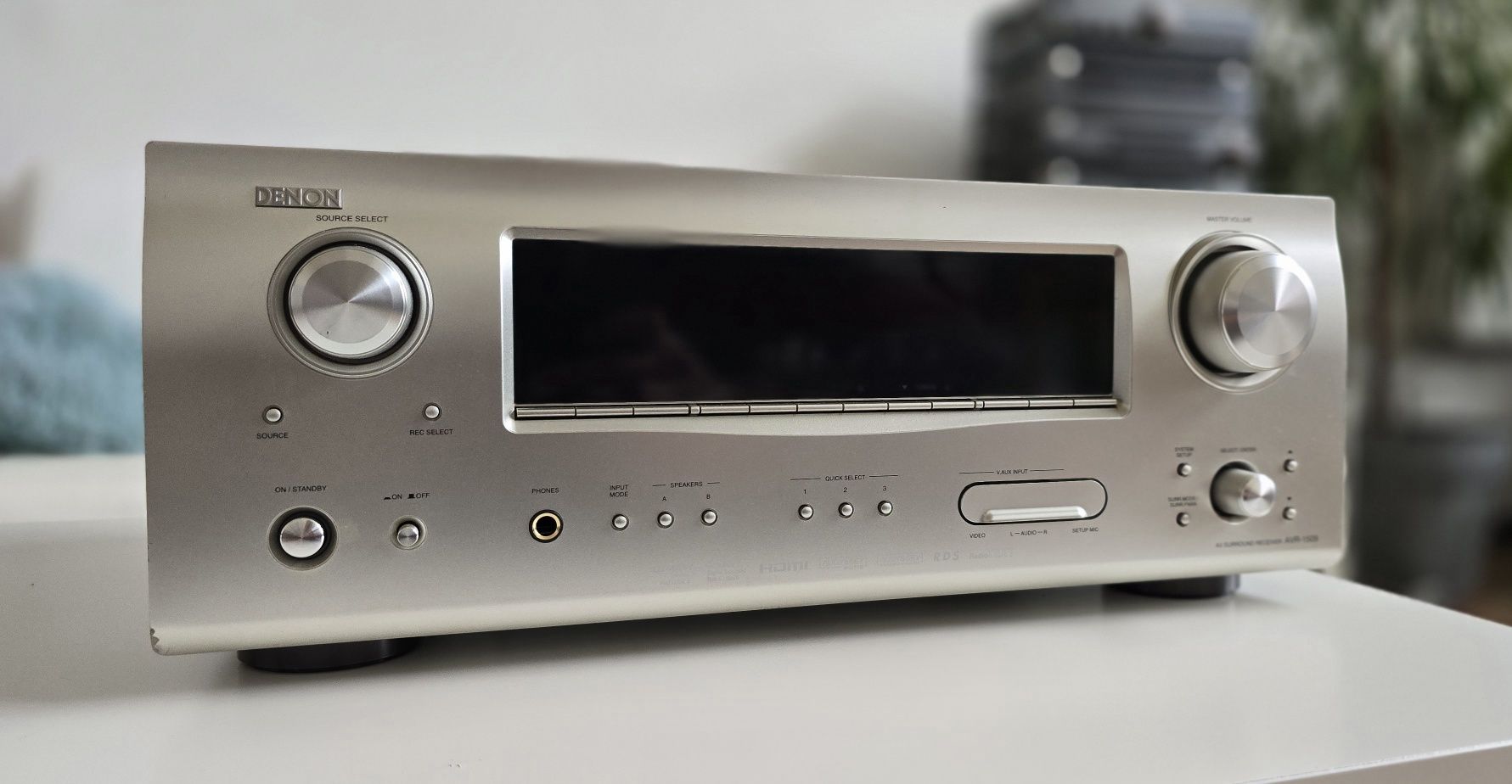 Denon AVR1509 amplituner kino domowe HDMI DTS Dolby 5.1  / Szampański