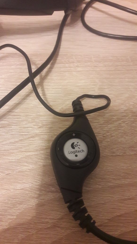 Słuchawki Logitech z mikrofonem