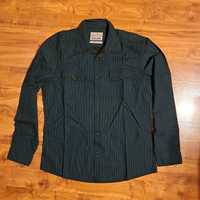 Męska koszula w paski, dług rękaw, rozmiar L, C&A, Angelo Litrico