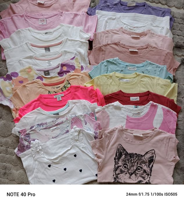 Bluzeczki dla dziewczynki rozm. 128