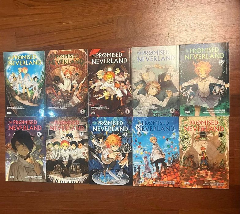 Coleção de Livros "The Promised Neverland"