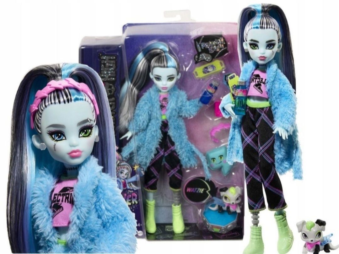 Lalka Monster High Frankie Stein 5+ nowa