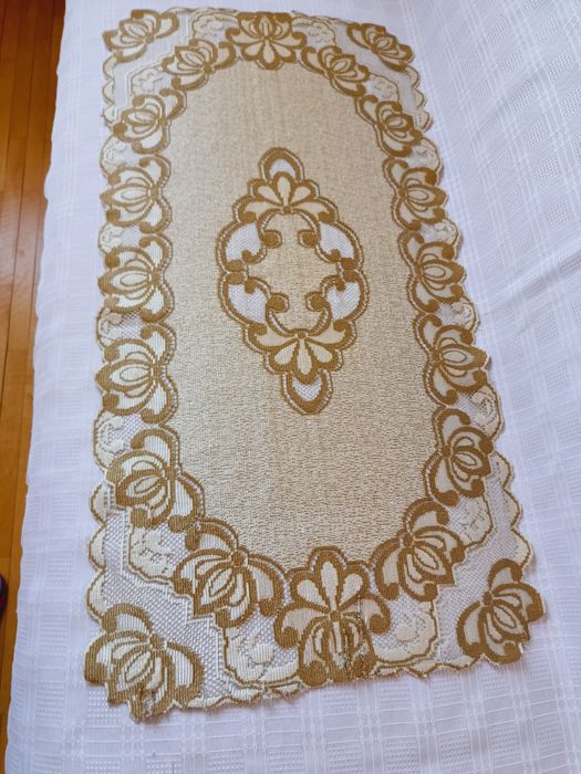 Bieżnik, serweta koronkowa, 95cm/50cm