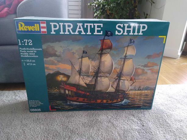 Model statek piracki revell pirate ship