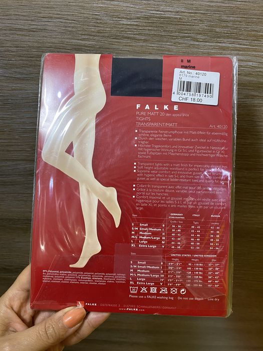 Колготи FALKE 46 М новые  оригинал
