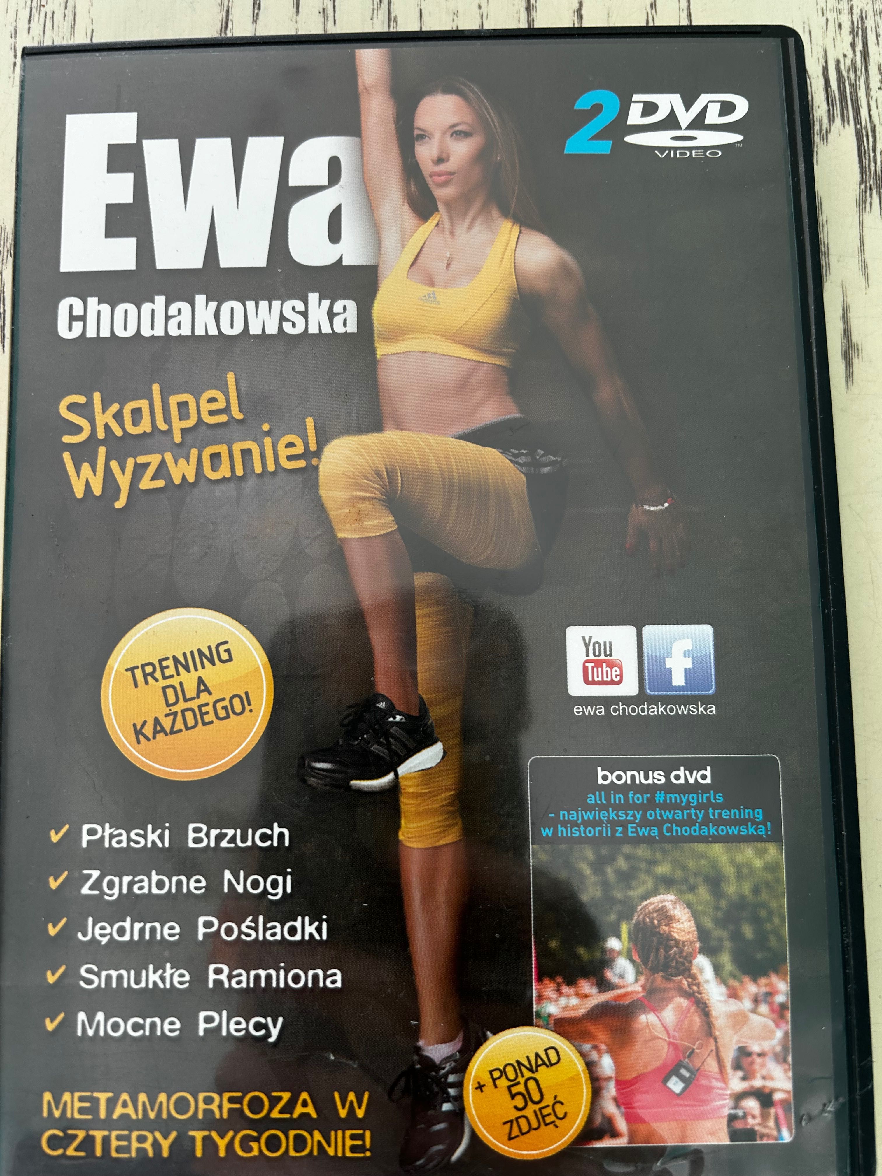 Skalpel Wyzwanie Ewa Chodakowska płyta DVD